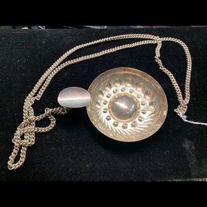 Antique Italy Silver Plated Wine Tasting Cup